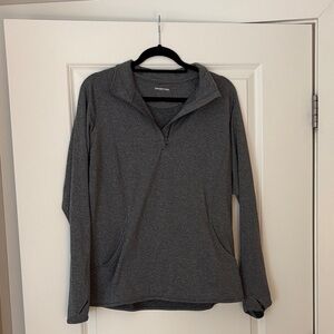 Sport-Tek Womens Gray 1/4 Zip